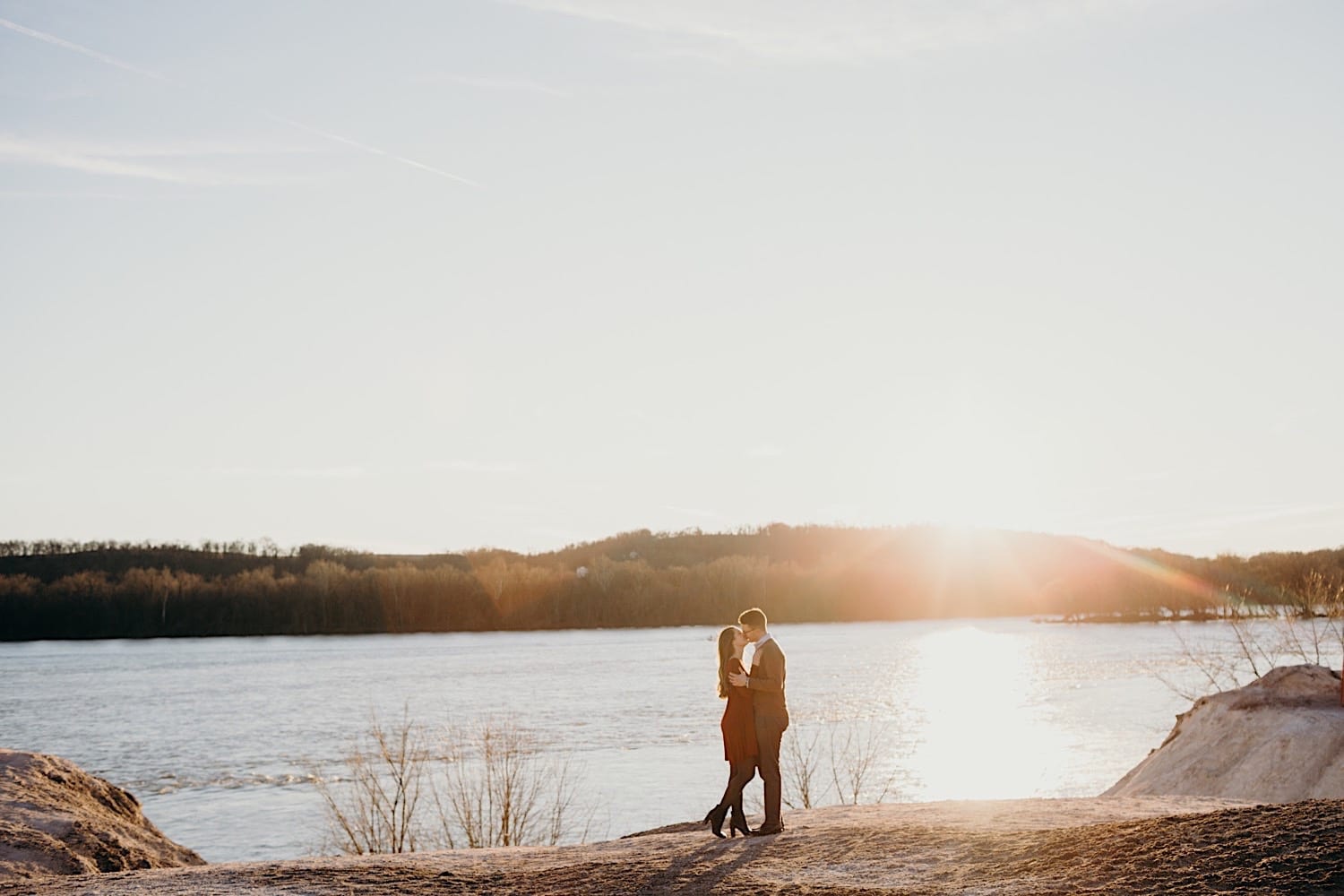 engagement session at white cliffs of conoy