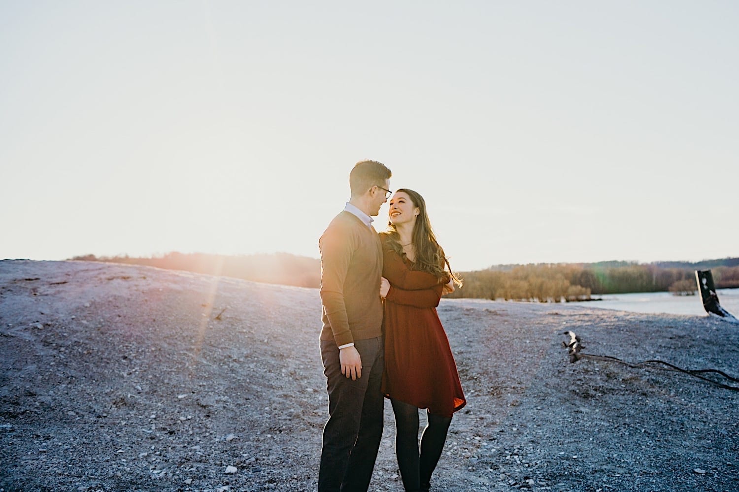 engagement session at white cliffs of conoy