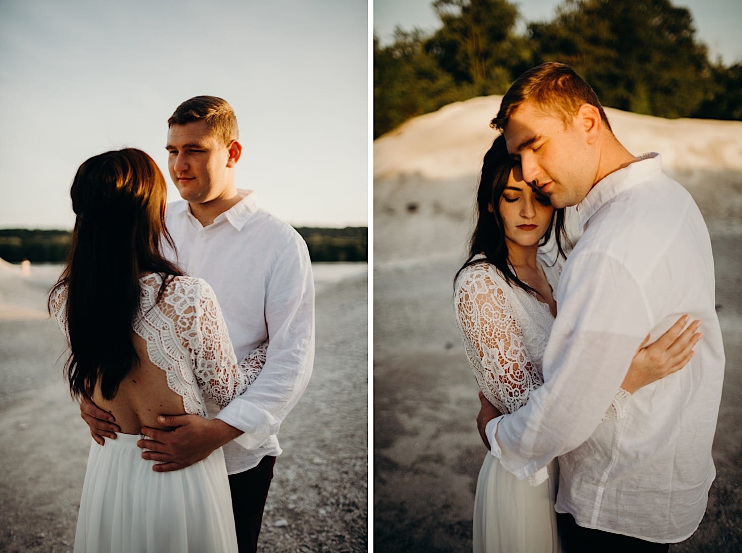 white cliffs of conoy sunset engagement session