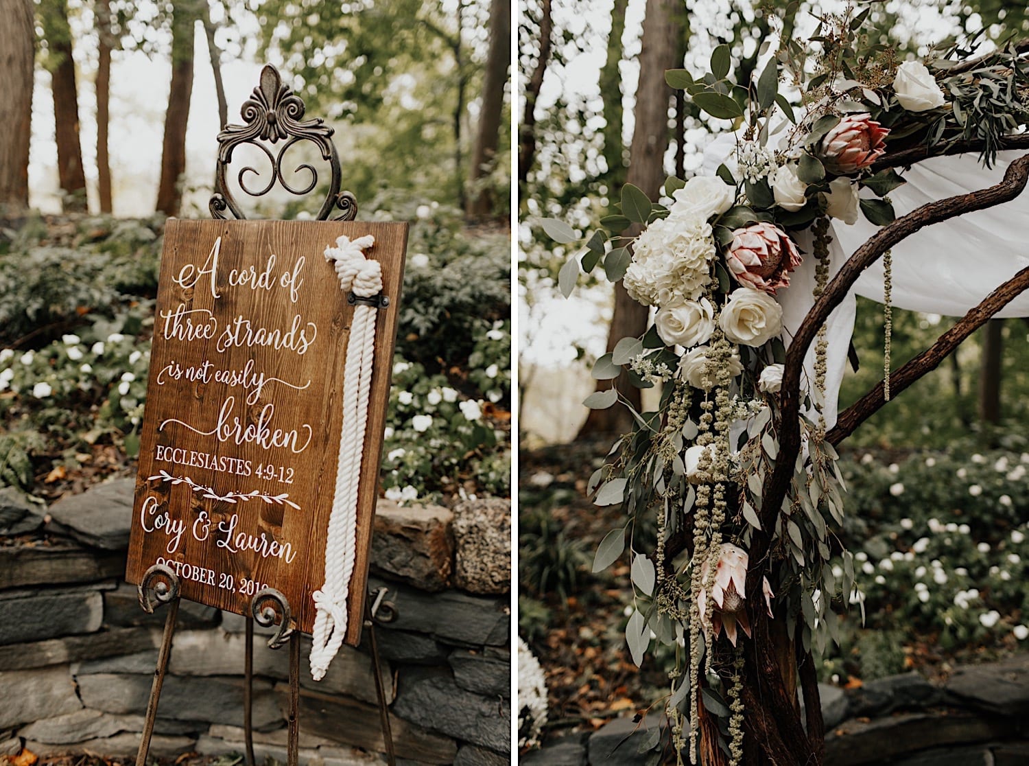 forest wedding venue in pennsylvania